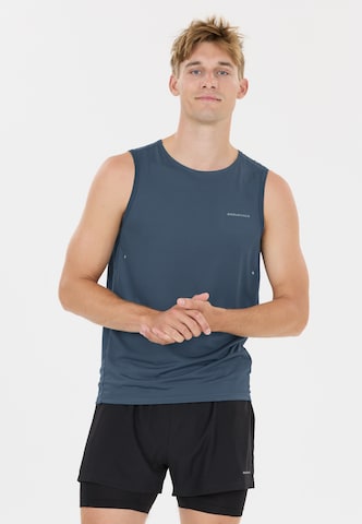 ENDURANCE Top 'Waane' in Blau: Vorderseite