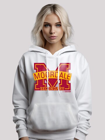 F4NT4STIC Sweatshirt in Wit: voorkant