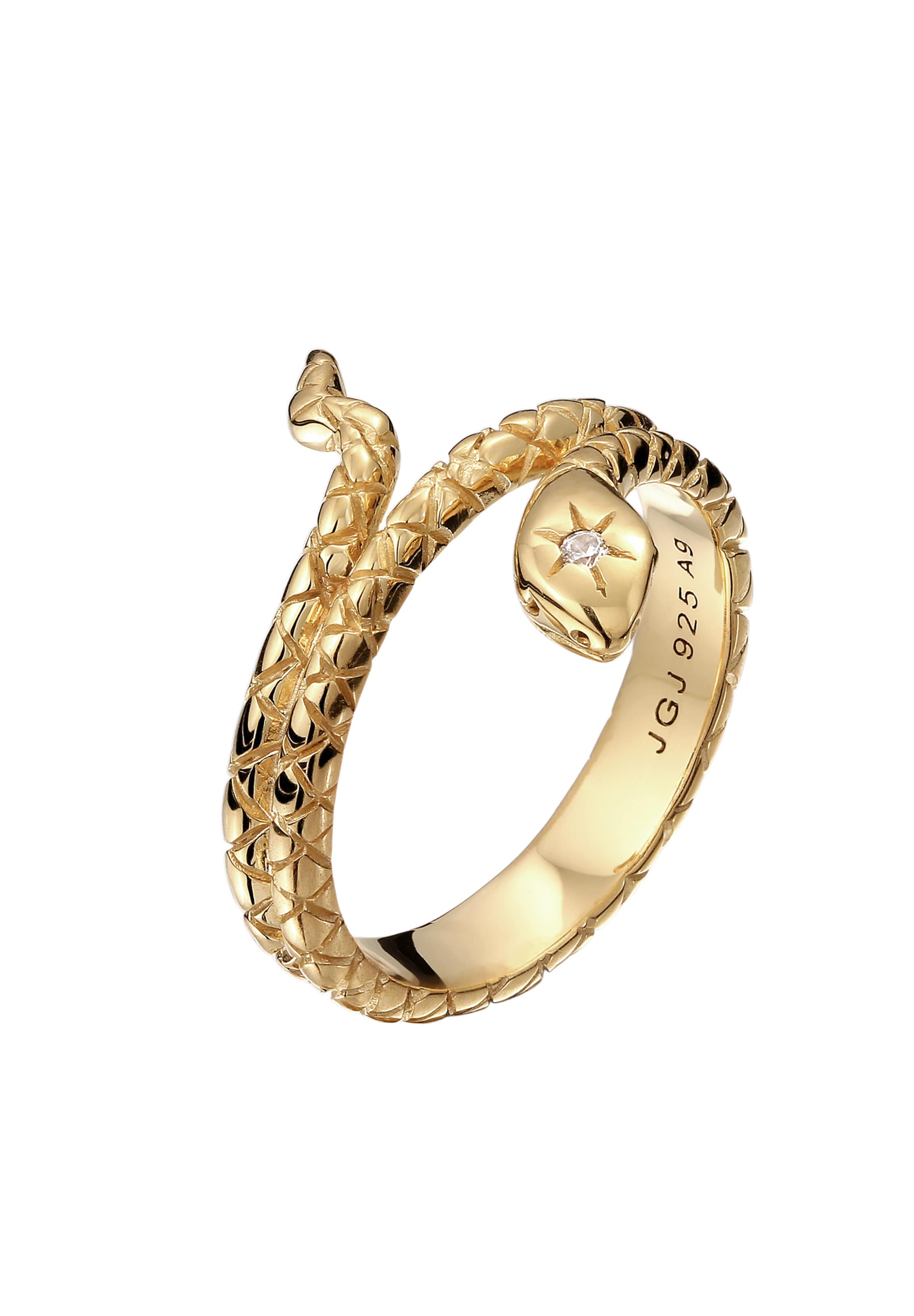 ELLI Anillo 'Schlange' en oro, Vista del producto