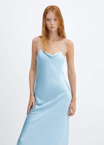 MANGO Suknia wieczorowa w kolorze niebieski