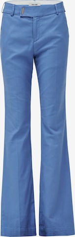 Salsa Jeans Flared Chino in Blauw: voorkant