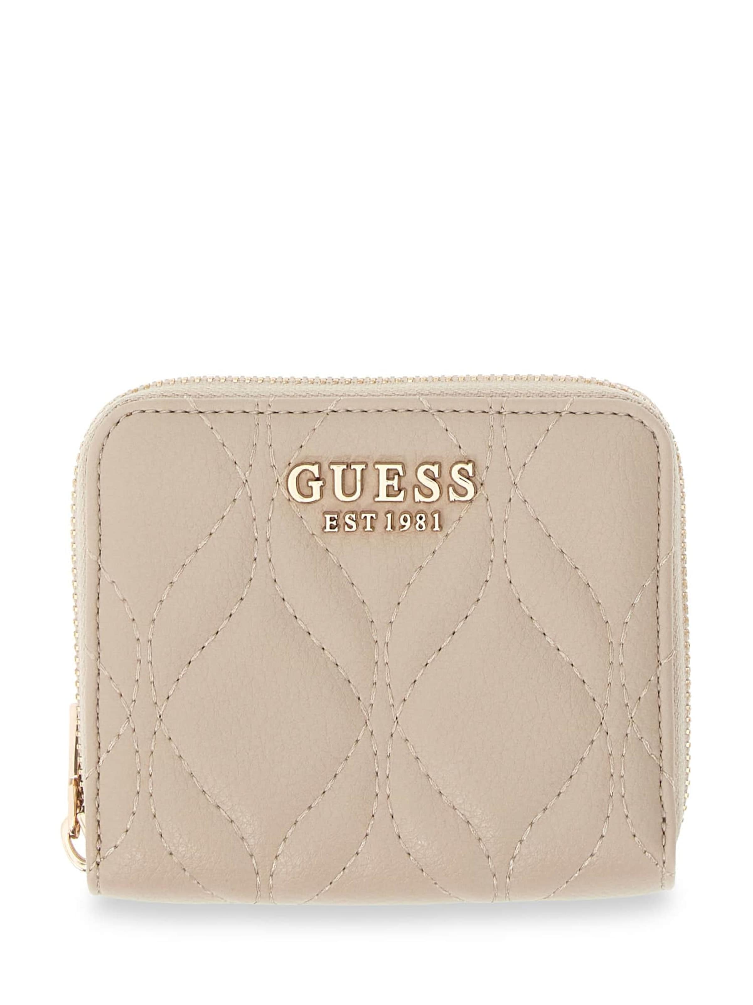 GUESS Portemonnaie 'Maxine' in Beige: Vorderseite