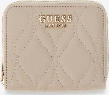 GUESS Portemonnaie 'Maxine' in Beige: Vorderseite