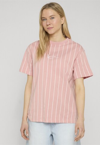 Karl Kani - Camisa em rosa: frente