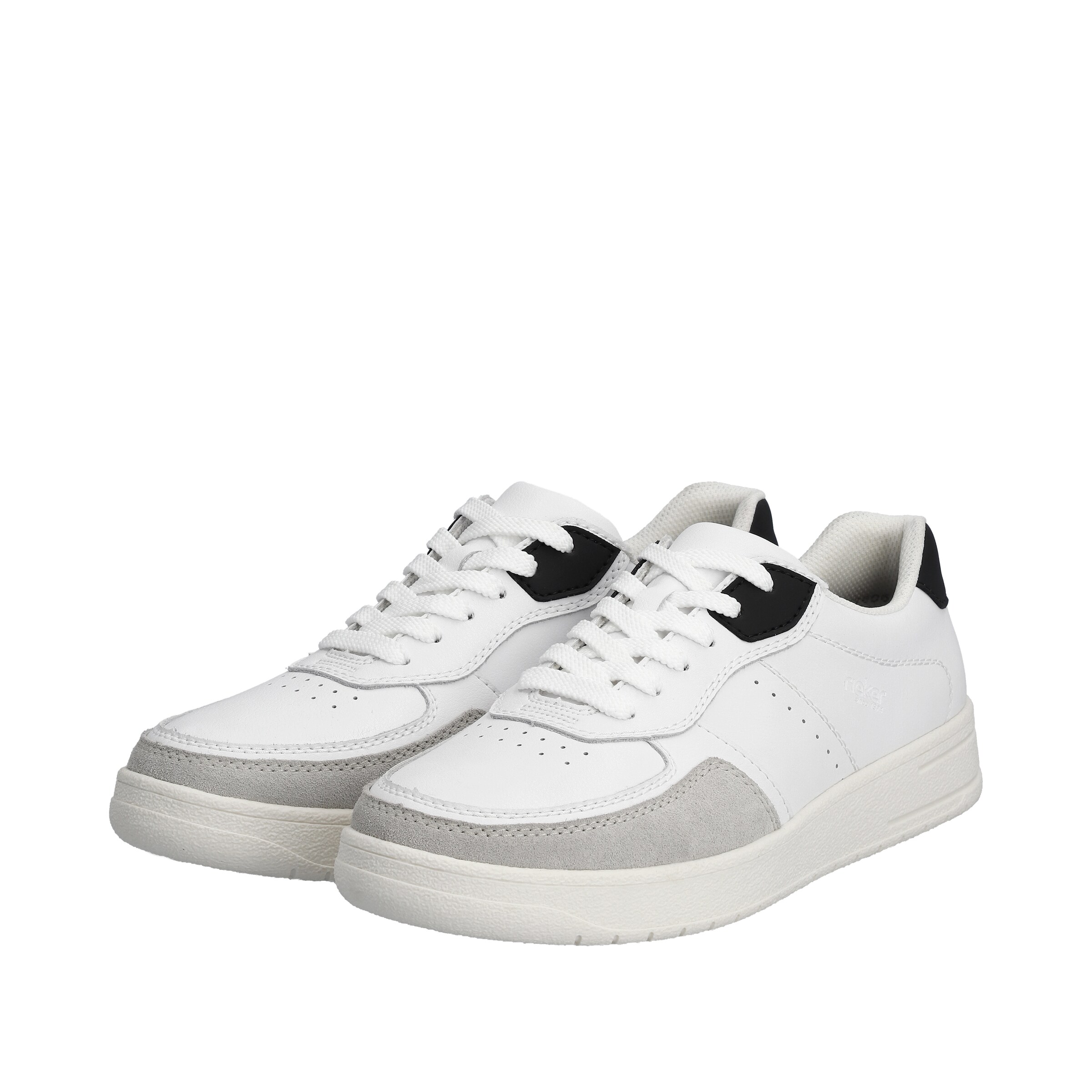 Baskets basses Rieker en blanc