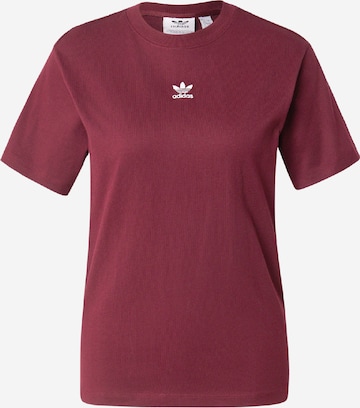 ADIDAS ORIGINALS Tričko 'Adicolor Essentials' – červená: přední strana