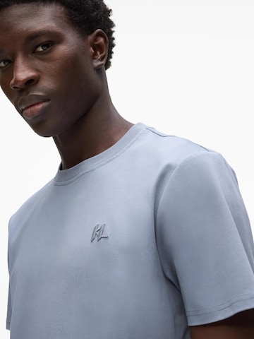 Tricou de la Karl Lagerfeld pe albastru