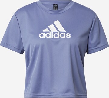 ADIDAS SPORTSWEAR Performance shirt in Purple: front