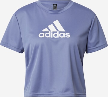 ADIDAS SPORTSWEAR Performance Shirt in Purple: front