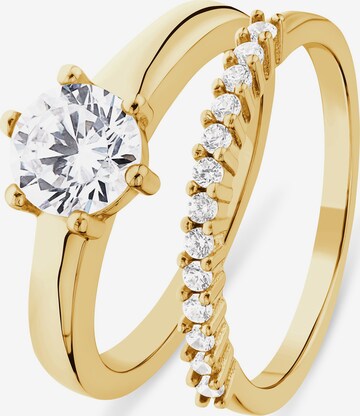 FAVS Ring in Gold: front
