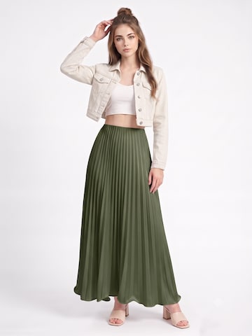 TorWeit Skirt 'PLISSEE ROCK' in Green