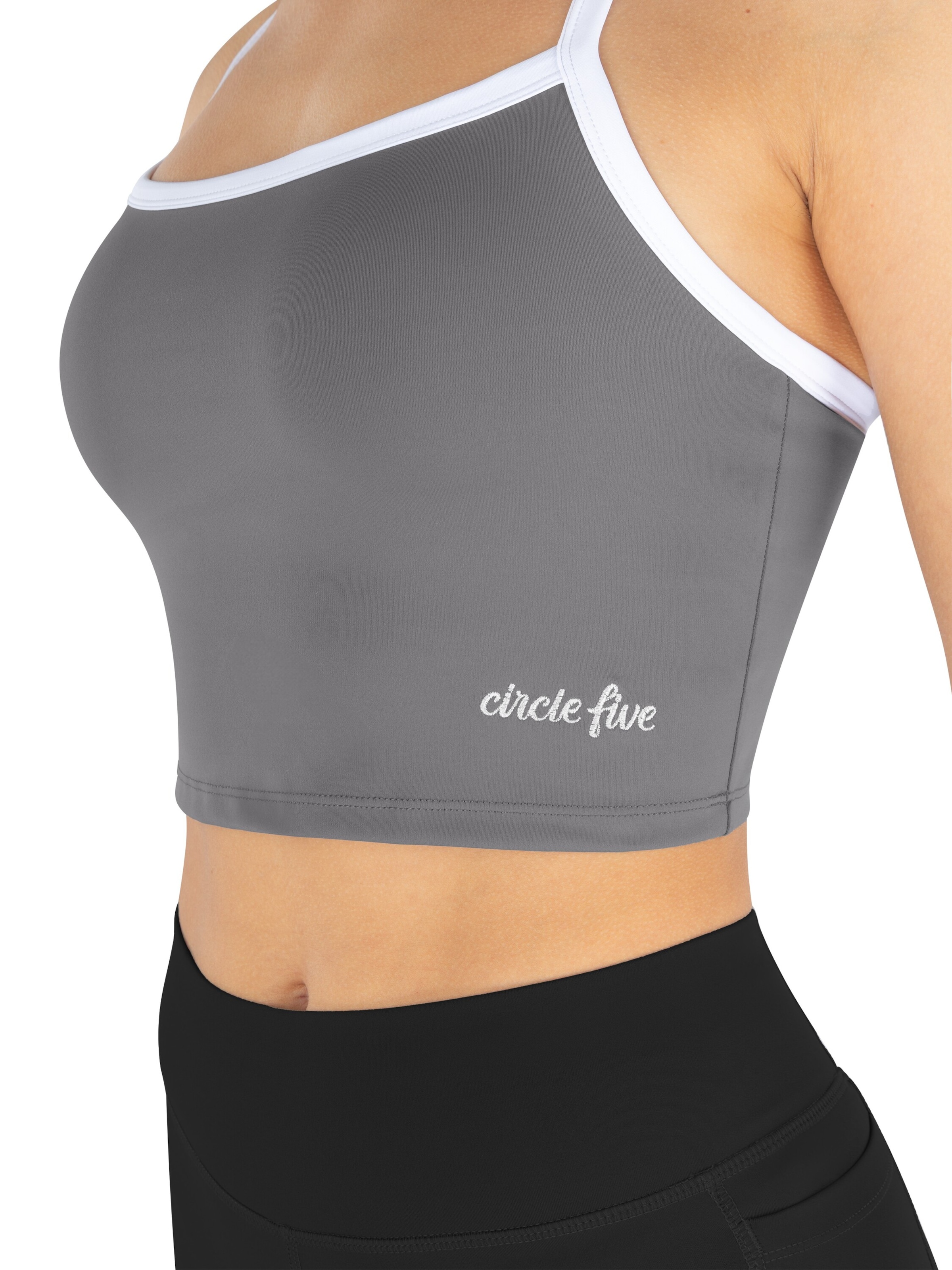 normani Sports top in Grey