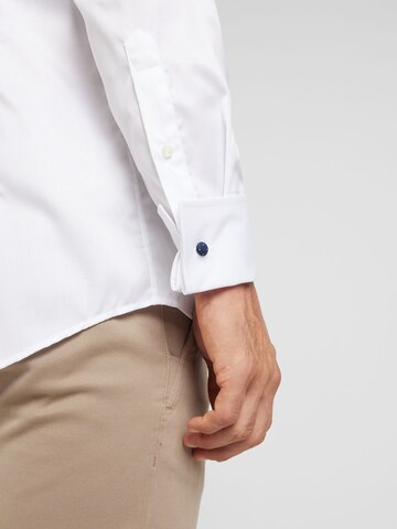 ETON Slim fit Button Up Shirt in White