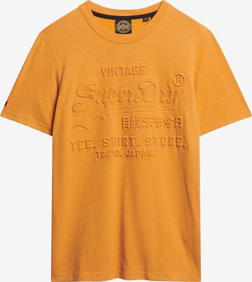 Superdry Shirt in Oranje: voorkant