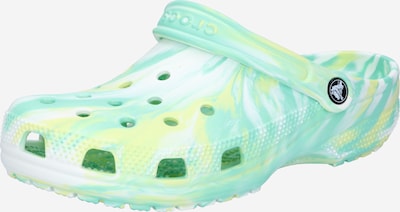 Clogs Crocs di colore giallo / verde / bianco, Visualizzazione prodotti