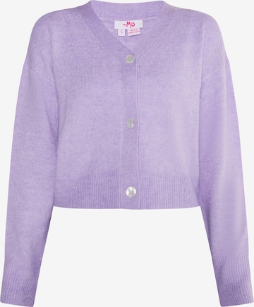 Cardigan MYMO en violet : devant