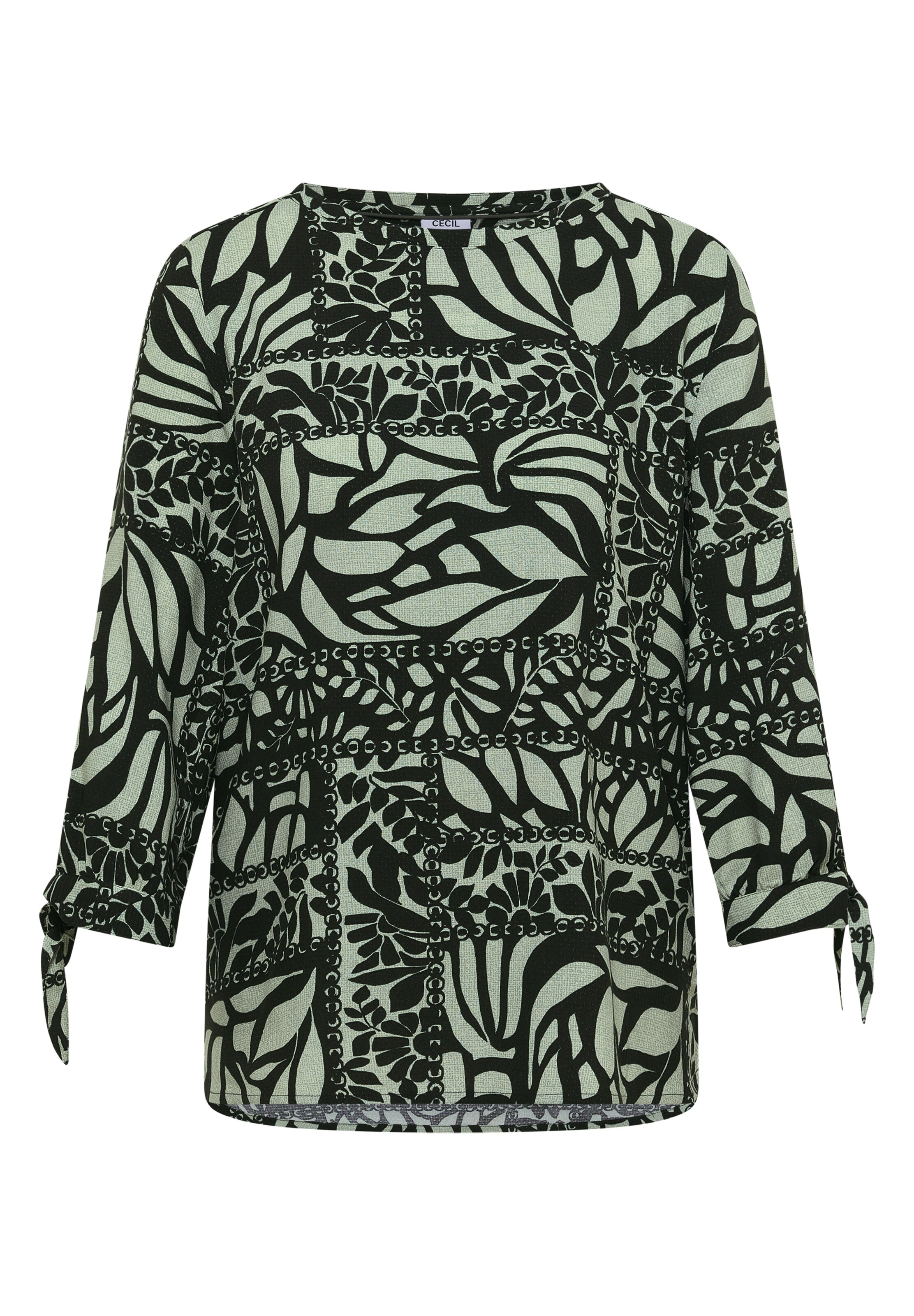 CECIL Bluse in Grün: Vorderseite