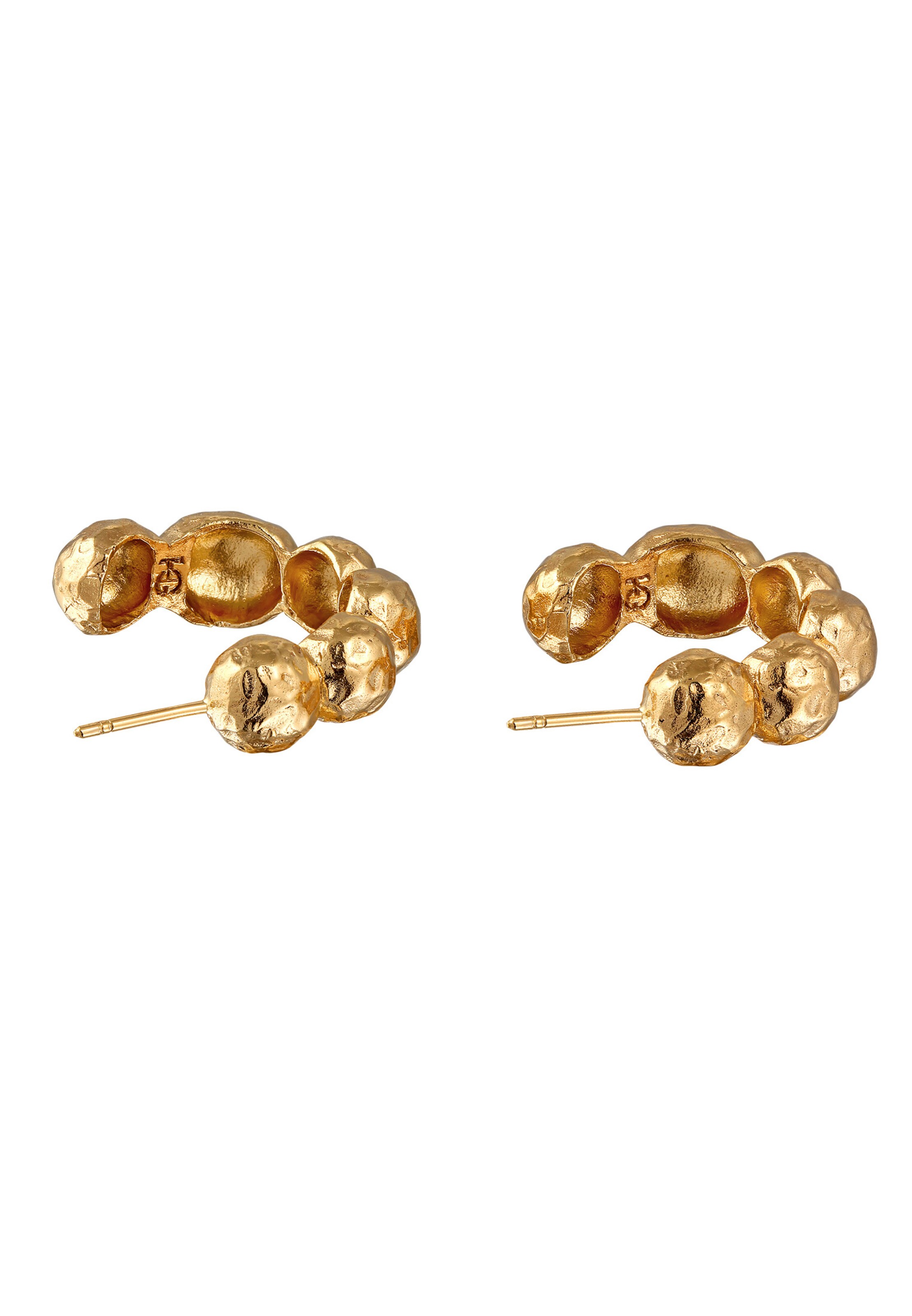 Boucles d'oreilles 'Bubble' Haze&Glory en or