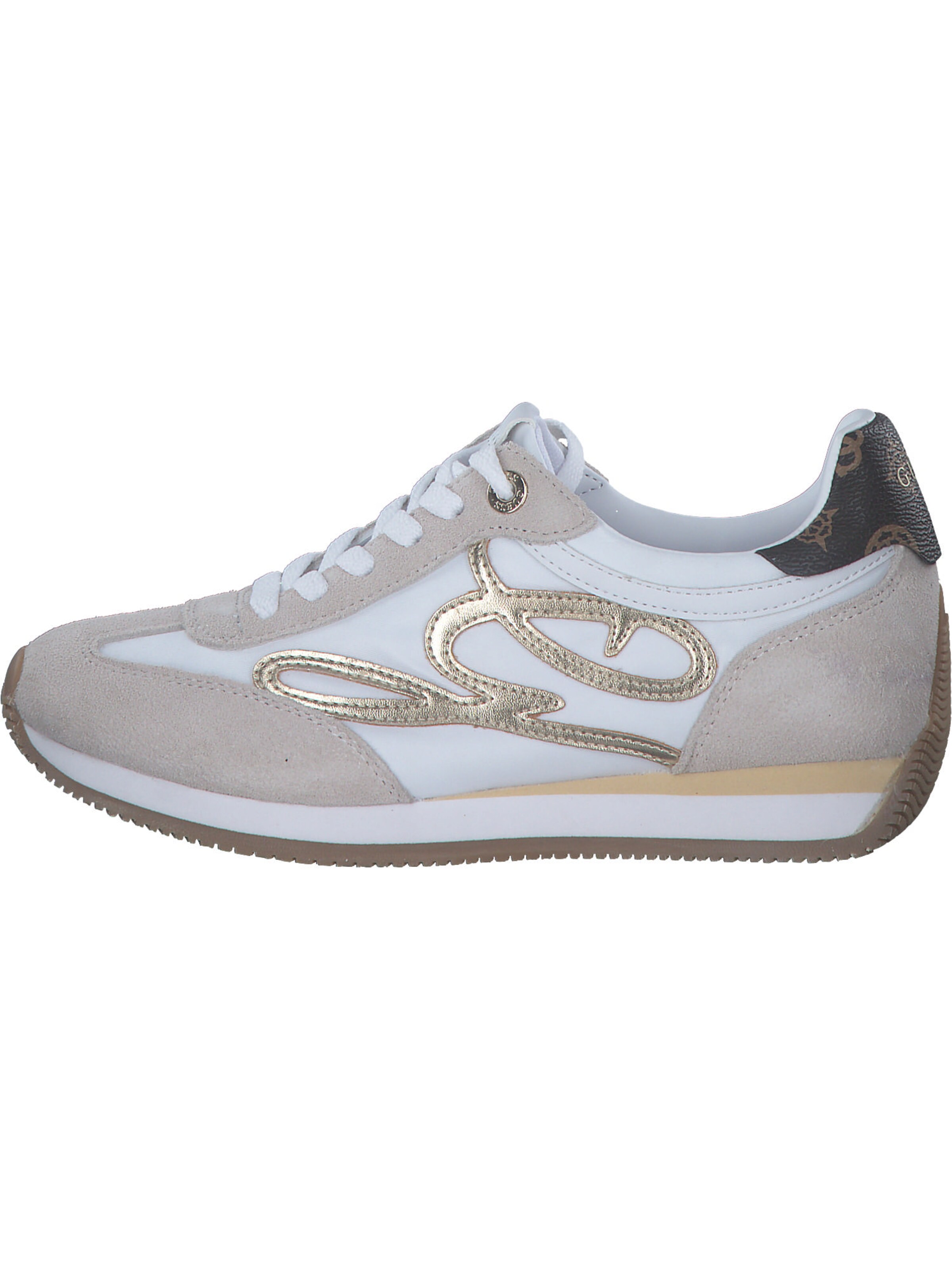 Baskets basses 'Skroll' GUESS en blanc