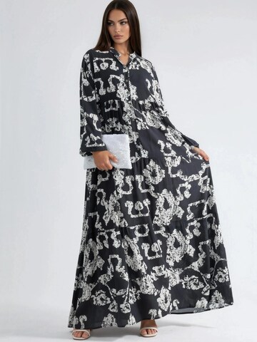 Hiccup Dress in Black: front