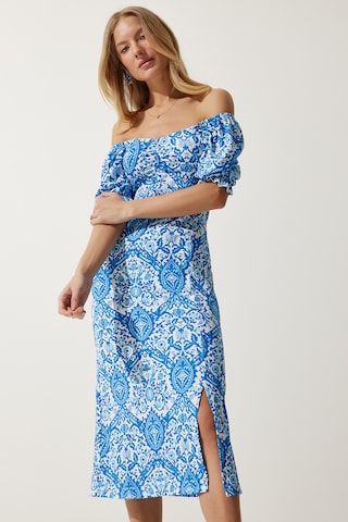 Happiness İstanbul Рокля в синьо: отпред