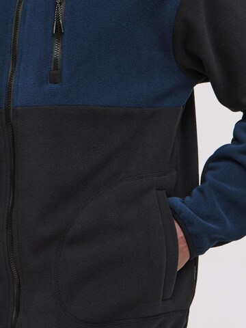 Giacca di pile ' BHBROOKS Sweatshirt zipp thru ' di BLEND in nero