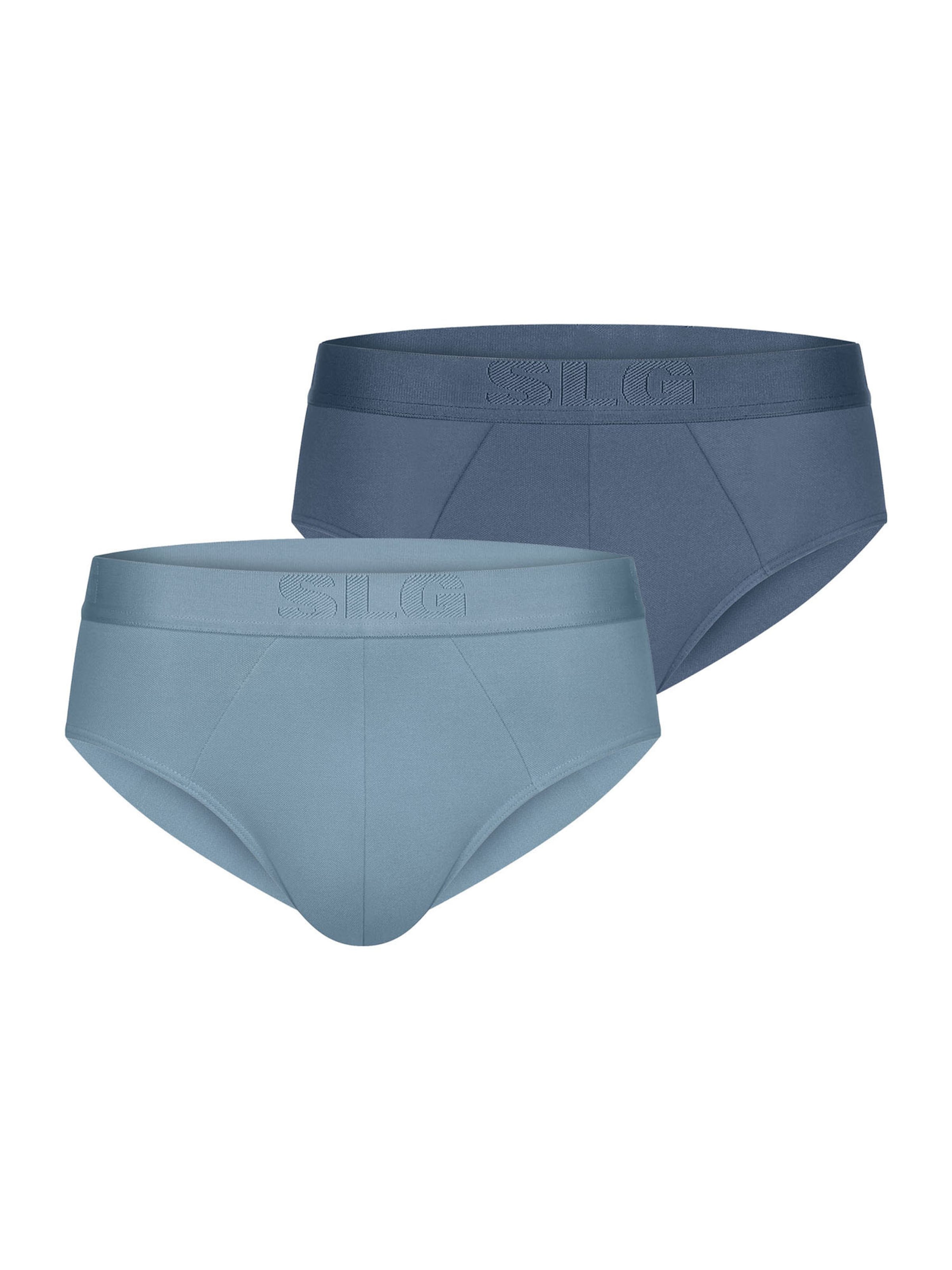 Slip SLOGGI en bleu : devant