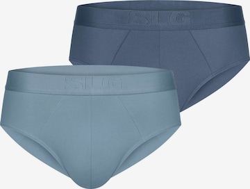 Slip SLOGGI en bleu : devant