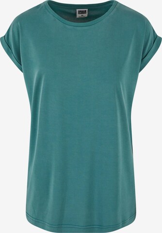 T-shirt Urban Classics en vert : devant