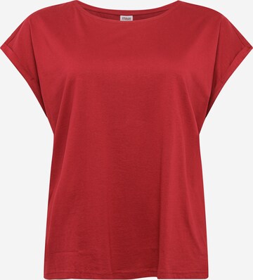 Urban Classics Shirt in Rood: voorkant