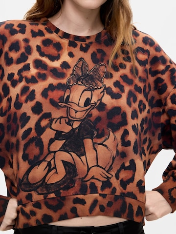 Bluză de molton 'Disney™' de la Desigual pe maro