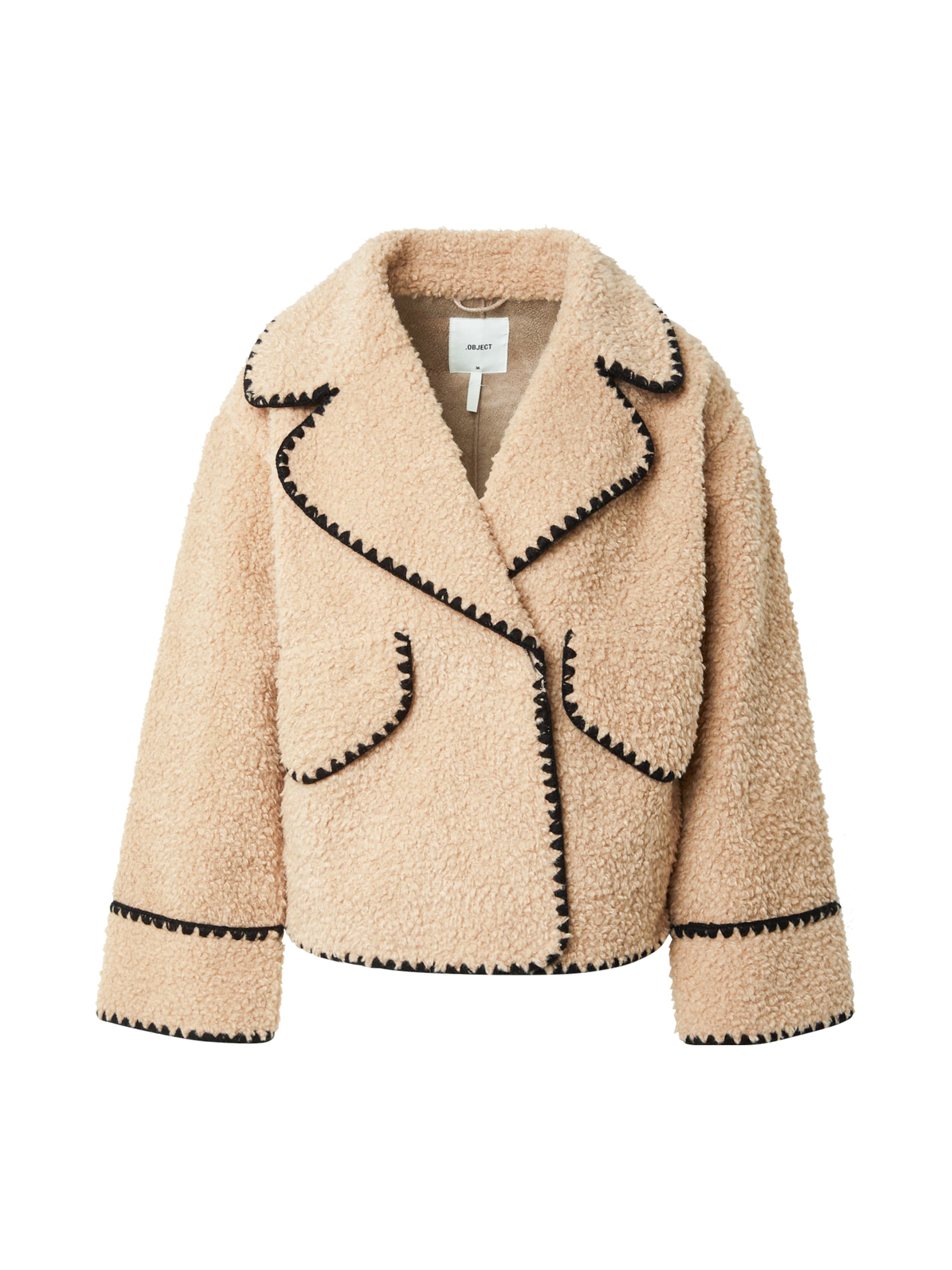 OBJECT Átmeneti dzseki 'OBJShiren' - bézs: elől