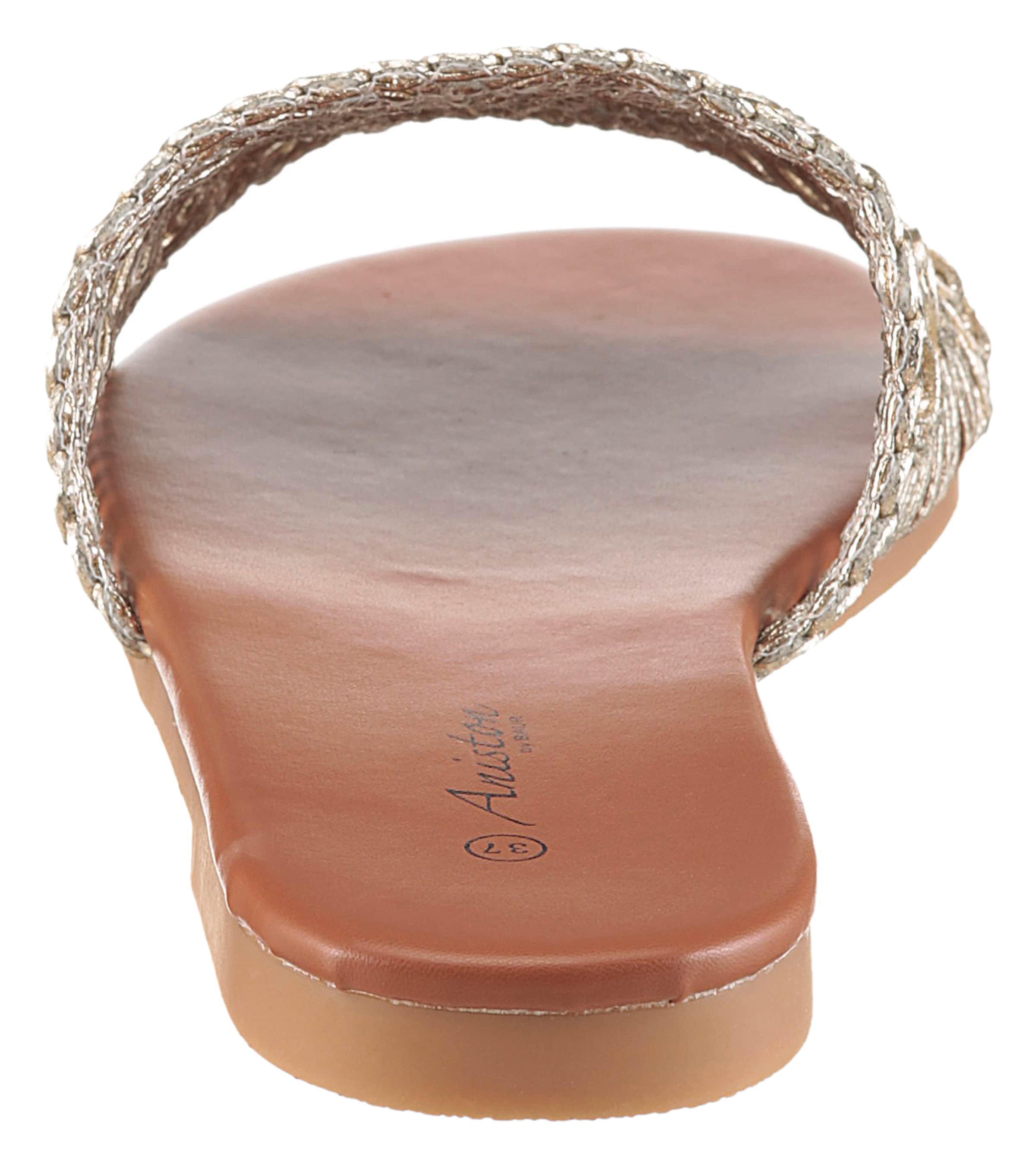 Aniston Pantolette in Gold