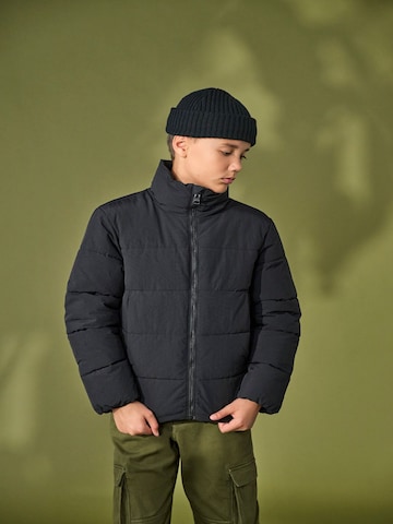 Only & Sons Junior Зимняя куртка 'OSJGlobal' в Черный