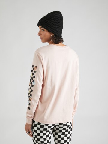 VANS Sweatshirt 'Wyld Tangle Micro Ditsy' in Pink