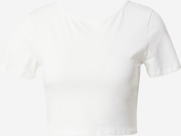 ABOUT YOU Μπλουζάκι 'Malou' σε λευκό: μπροστά