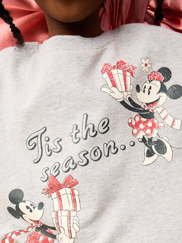 Next Sweatshirt i grå