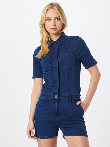 Tuta jumpsuit 'Calli' di ONLY in blu: frontale