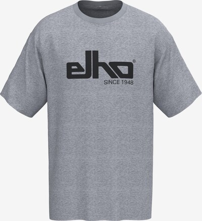 elho T-shirt 'München' i gråmelerad / svart, Produktvy