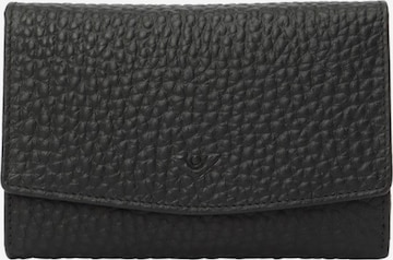 VOi Wallet in Black: front