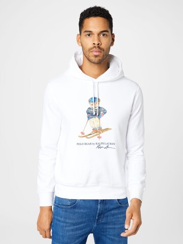 Polo Ralph Lauren Sweatshirt in Weiß: predná strana