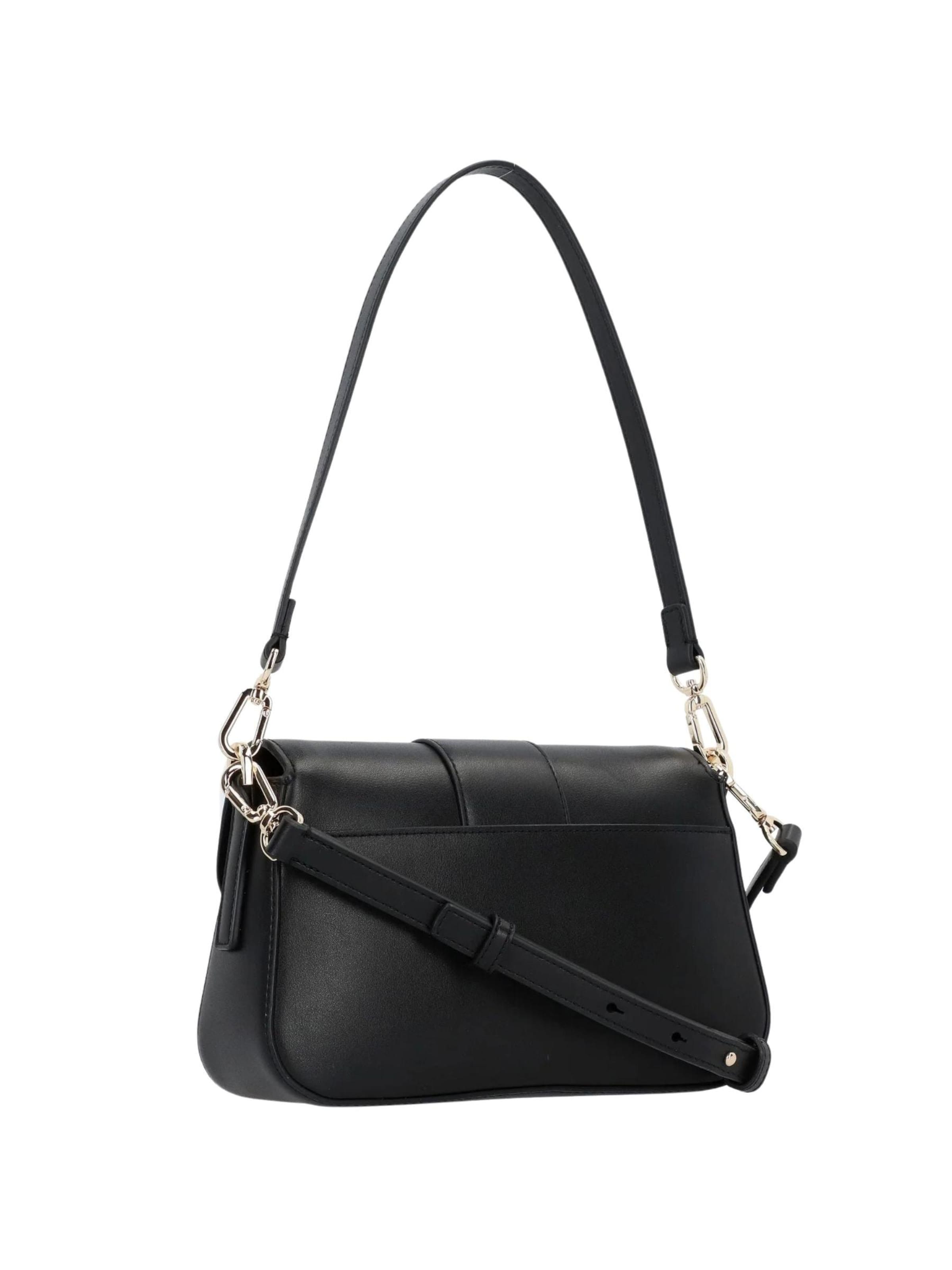 LACOSTE - Bolso de hombro en negro