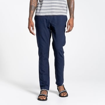 CRAGHOPPERS Tapered Outdoorbroek 'NOSIBOTANICAL BUCK' in Blauw: voorkant