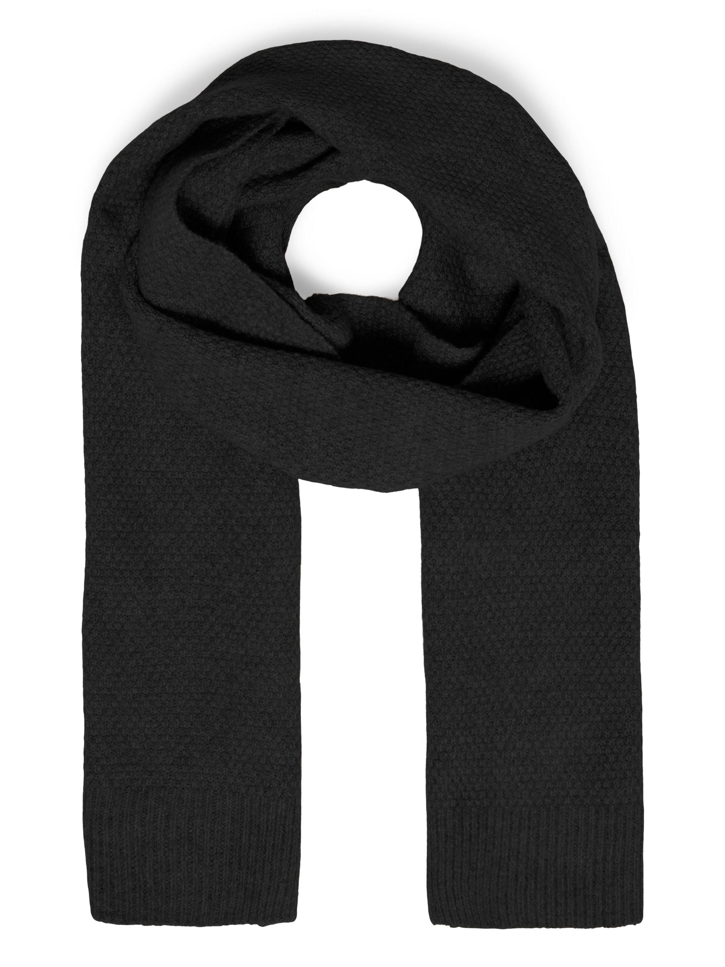 Sciarpa ' OXNERA ' di Oxmo in nero: frontale