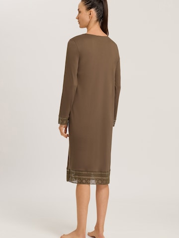 Hanro Nightgown ' Jona ' in Brown