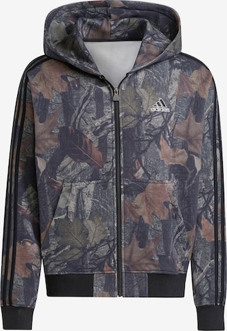 juoda ADIDAS ORIGINALS Džemperis 'Camo Hooded': priekis