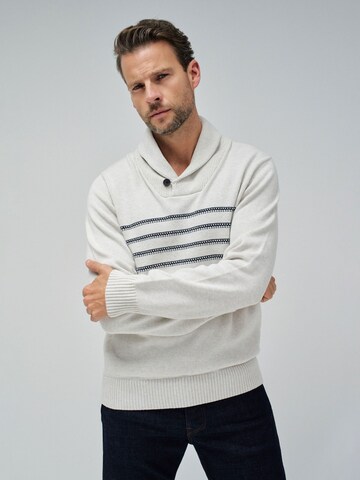 Salsa Jeans Pullover in Weiß: Vorderseite