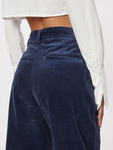 Wide leg Pantaloni di Polo Ralph Lauren in blu
