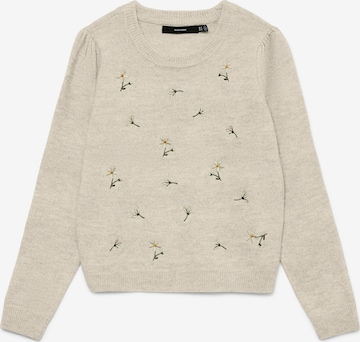 VERO MODA Sweater in Beige: front