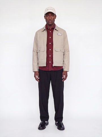 Fit confort Chemise 'JORFREDERIKSBERG' JACK & JONES en rouge